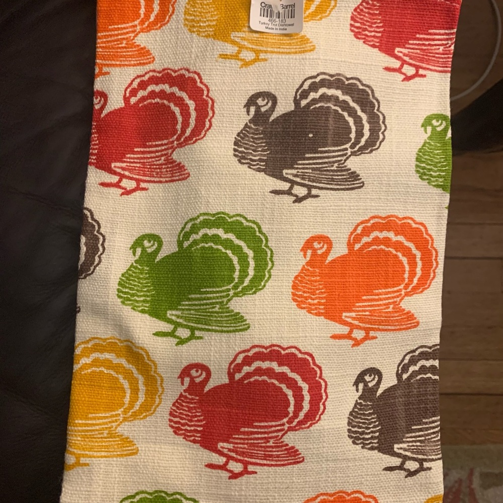 Colorful Turkey Pattern Home Accent